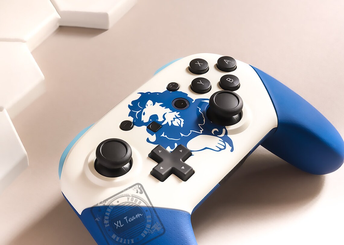 Custom Fire Emblem Blue Lions Themed Nintendo Switch Pro Controller