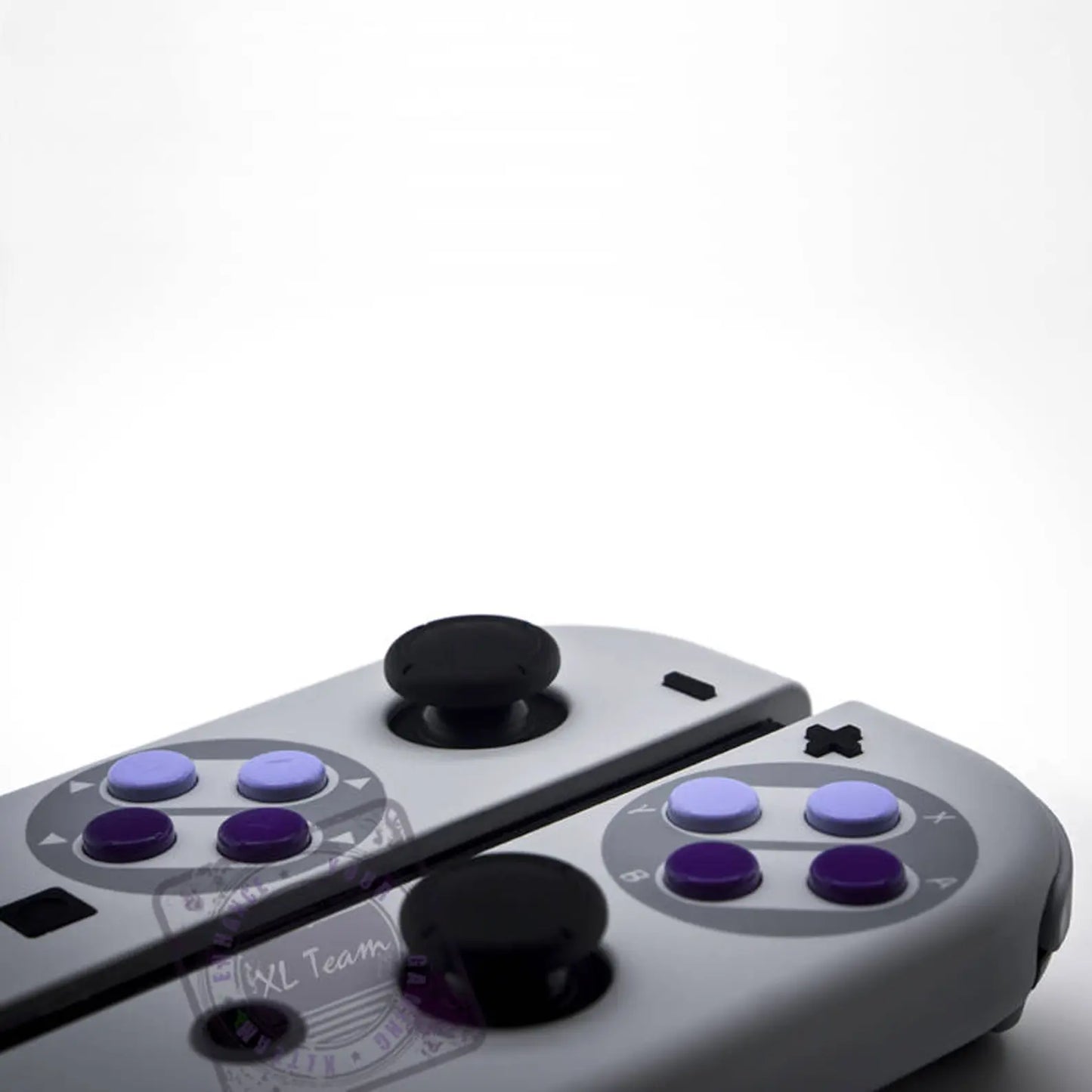 Custom SNES Super Nintendo Themed Nintendo Switch Joy-Con JoyCon Controllers with Comfort Grip