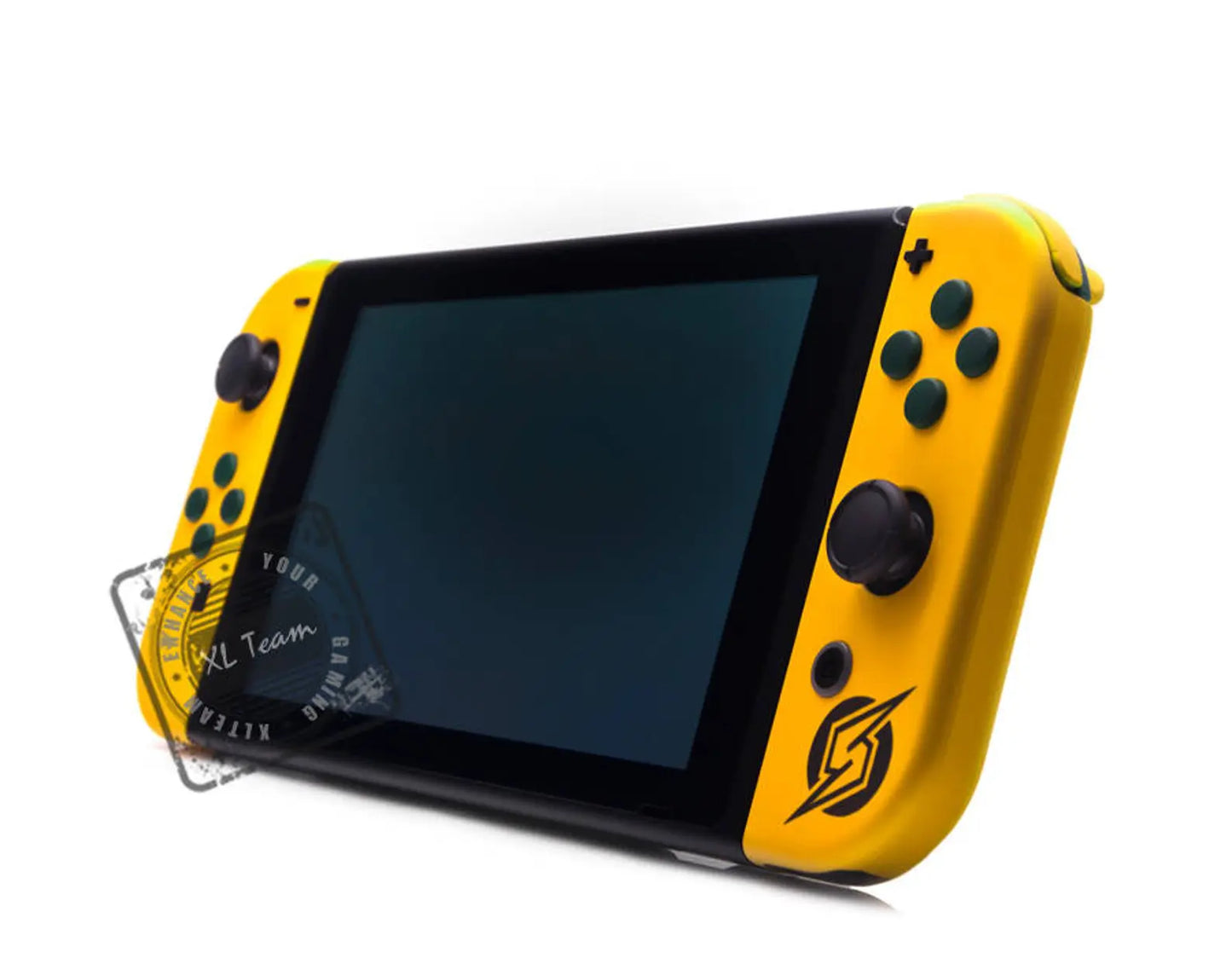 Custom Painted Metroid Samus Aran Themed Nintendo Switch Joy-Con JoyCon Controllers