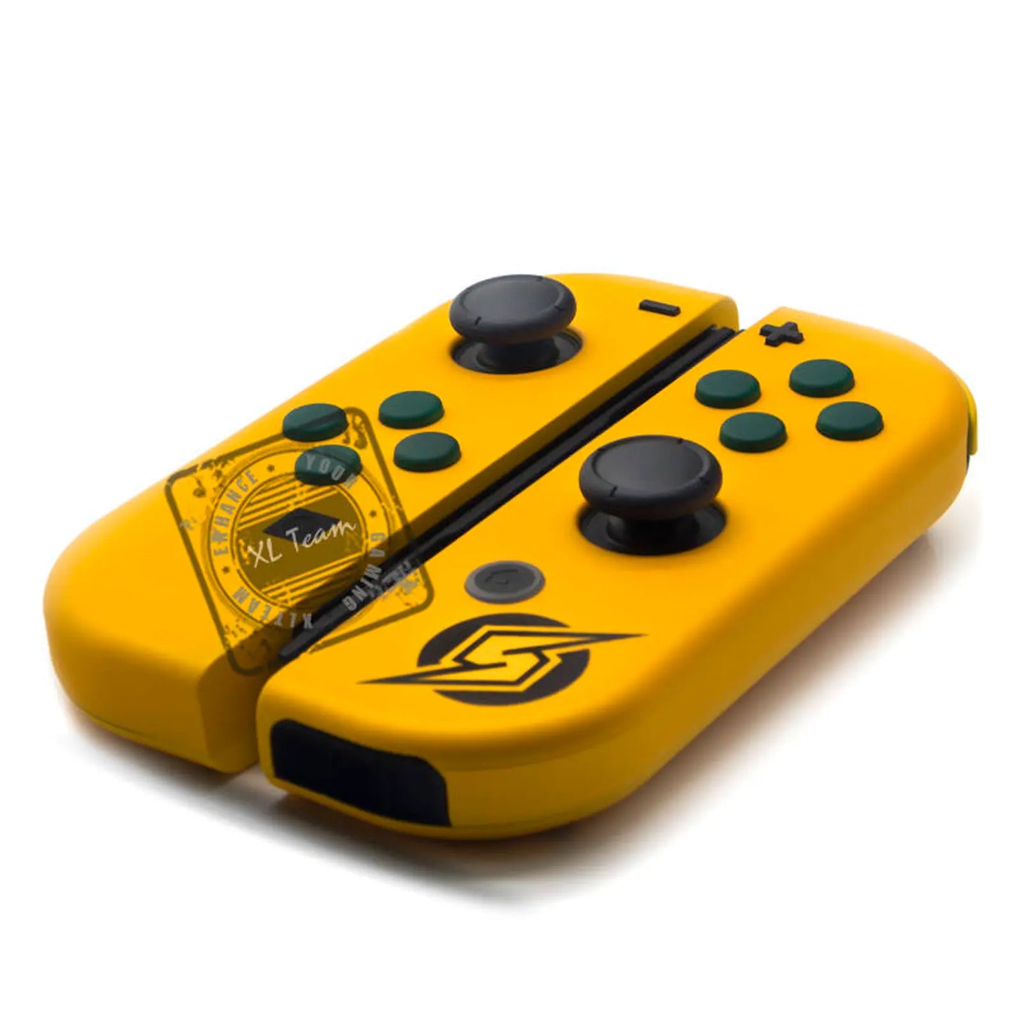 Custom Painted Metroid Samus Aran Themed Nintendo Switch Joy-Con JoyCon Controllers