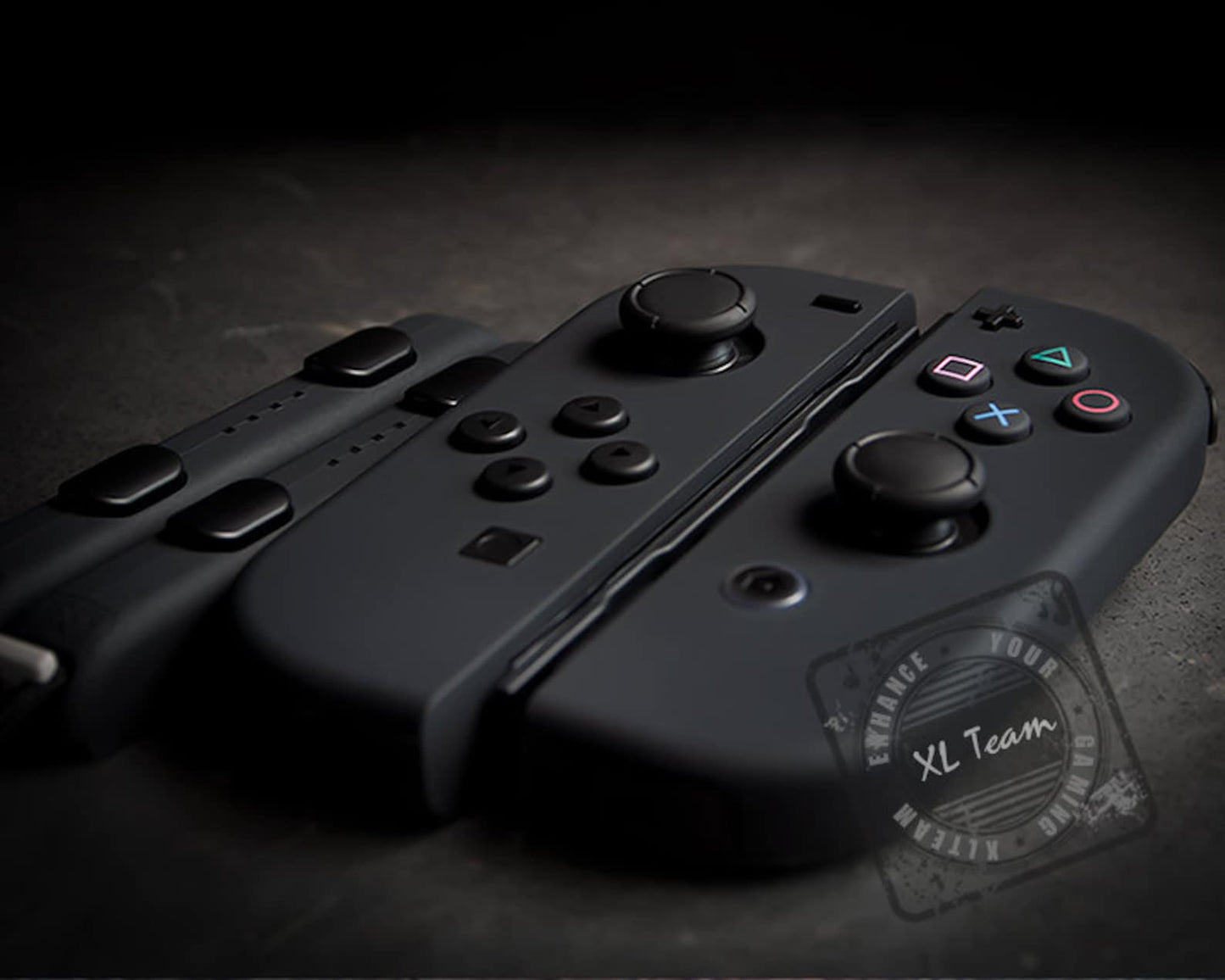Custom Playstation 4 PS4 Themed Nintendo Switch Joy-Con JoyCon Controllers