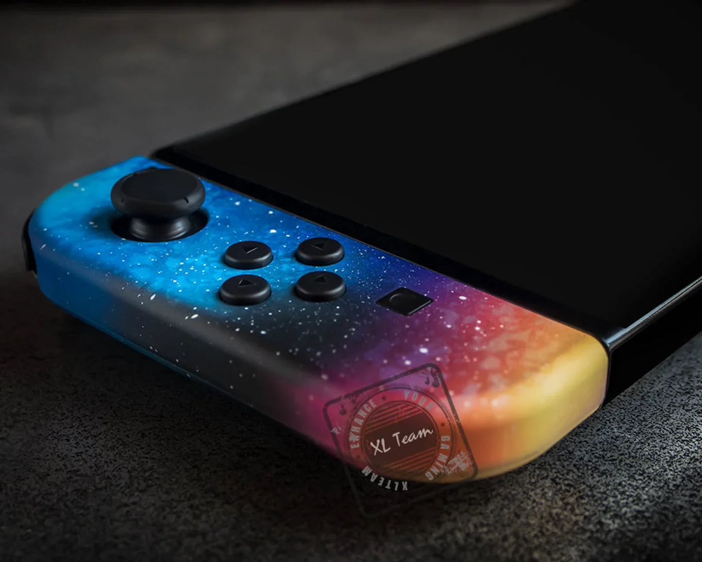 Custom Cosmic Space Galaxy Themed Nintendo Switch Joy-Con JoyCon Controllers