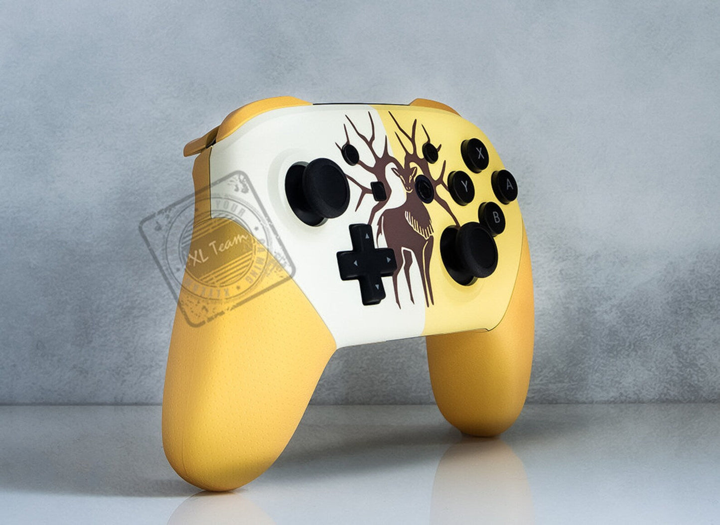Custom Fire Emblem Golden Deer Themed Nintendo Switch Pro Controller