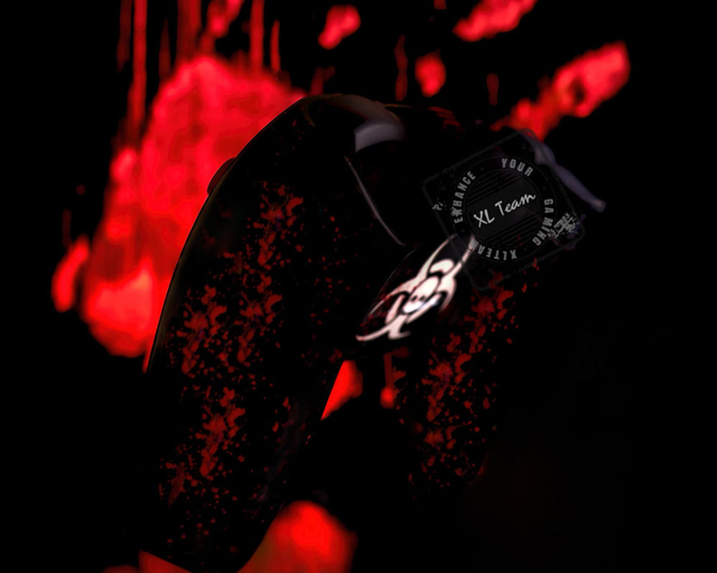 Custom Resident Evil Umbrella Corporation Themed PlayStation 5 PS5 DualSense Wireless Controller