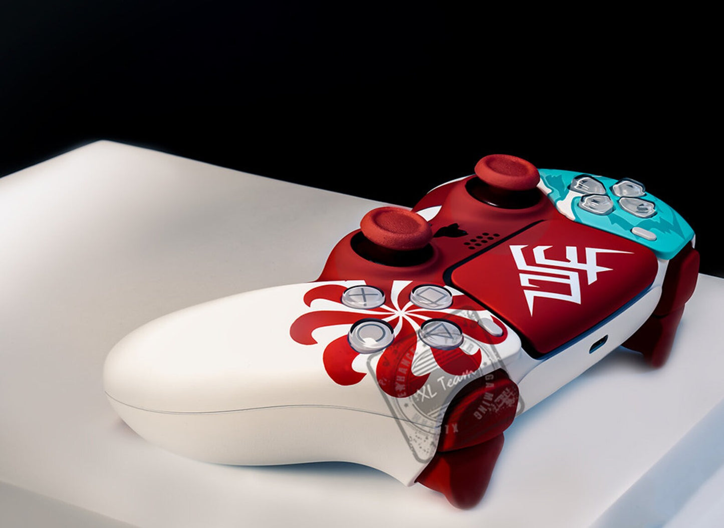 Custom Overwatch Kiriko Kamori Themed PlayStation 5 PS5 DualSense Wireless Controller