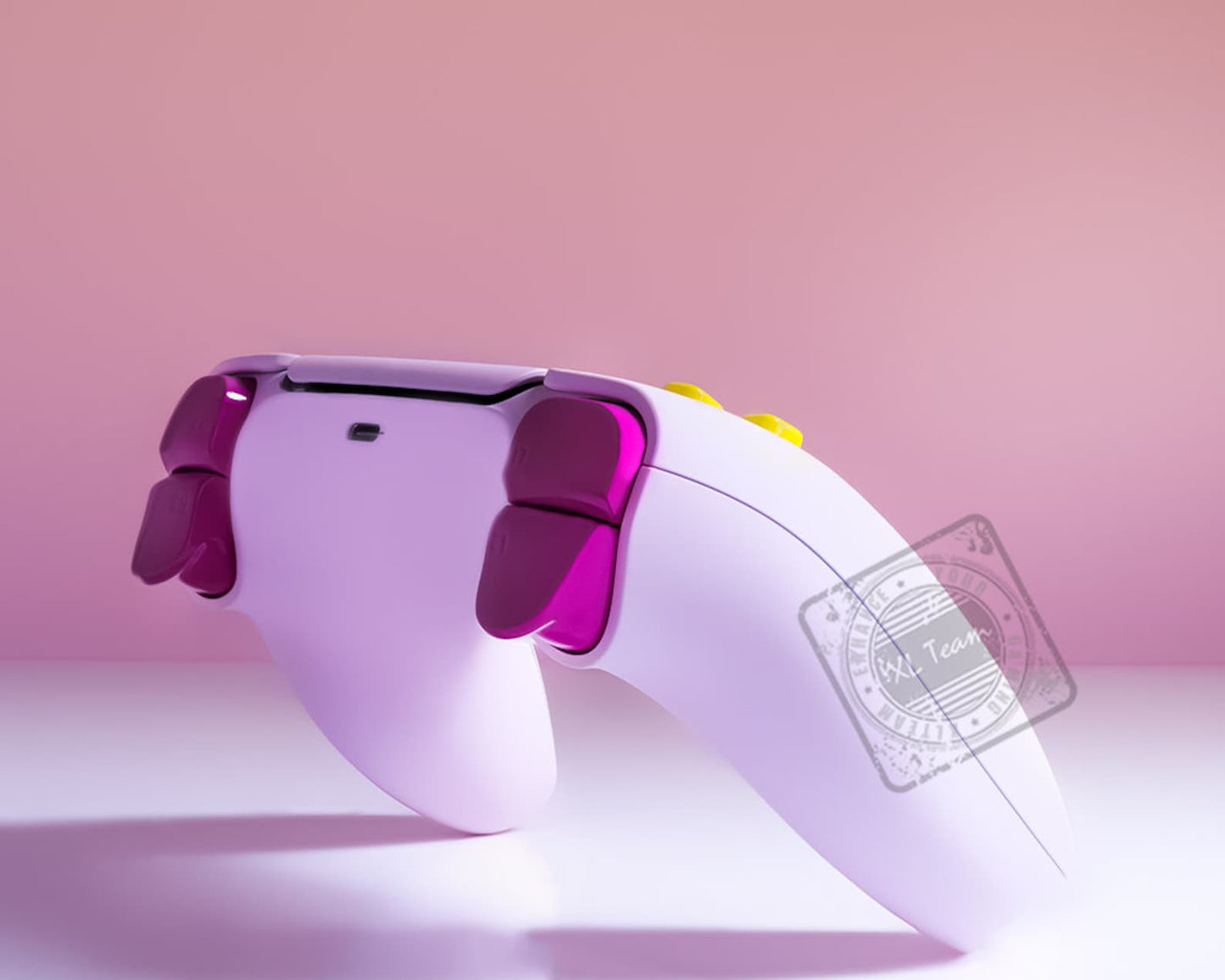 Custom Princess Peach Pastel Pink Themed PlayStation 5 PS5 DualSense Wireless Controller