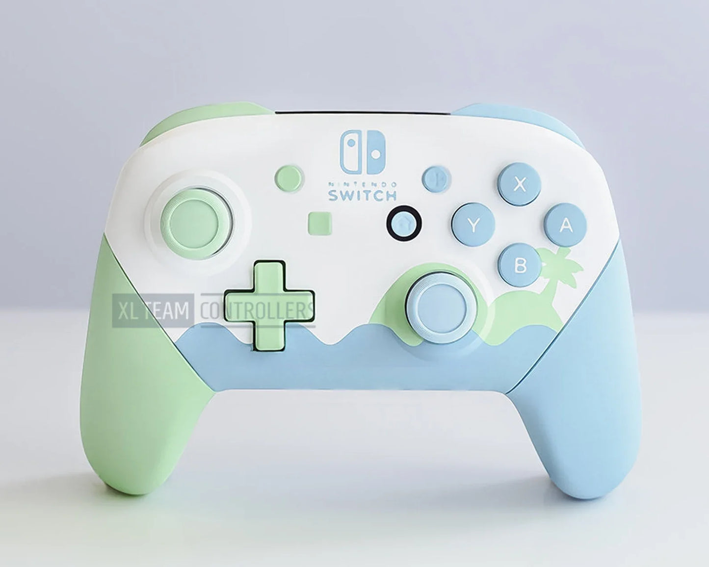 Custom Painted Animal Crossing New Horizons ACNH Themed Nintendo Switch Pro Controller