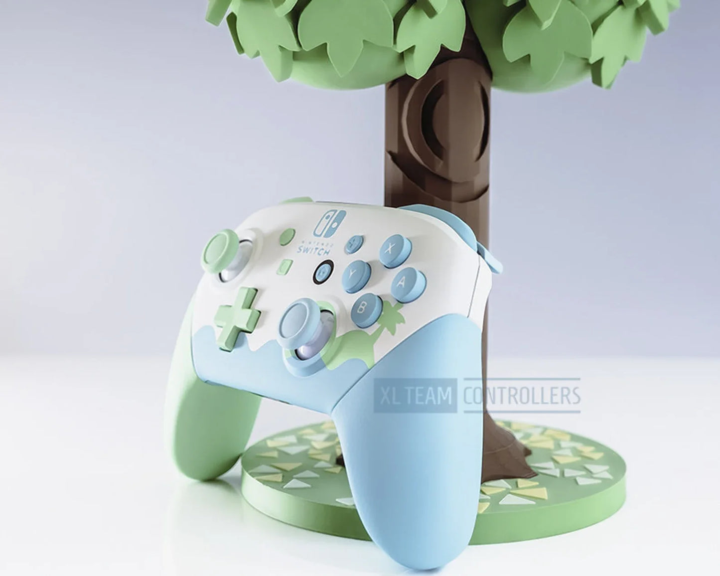Custom Painted Animal Crossing New Horizons ACNH Themed Nintendo Switch Pro Controller