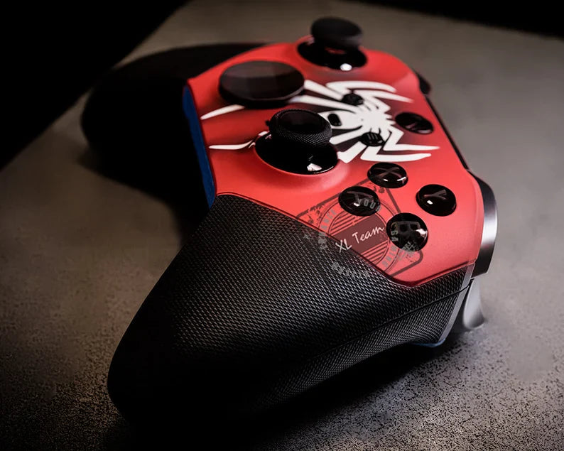 Custom Spiderman Themed Xbox Elite Series 2 Controller