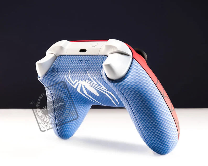 Custom Spiderman Themed Xbox Wireless Controller for Xbox Series X | S