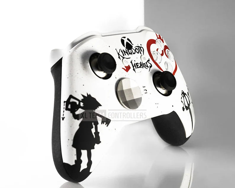 Custom Kingdom Hearts Sora Themed Heartless Shadow Xbox Elite Series 2 CORE Wireless Controller