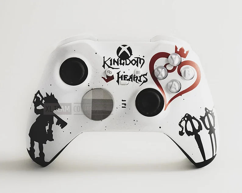 Custom Kingdom Hearts Sora Themed Heartless Shadow Xbox Elite Series 2 CORE Wireless Controller