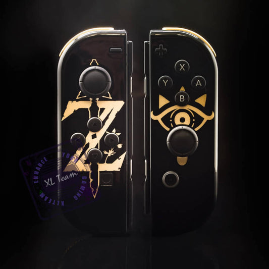 Custom The Legend of Zelda Breath of the Wild Themed Nintendo Switch Joy-Con Joy Con Controllers
