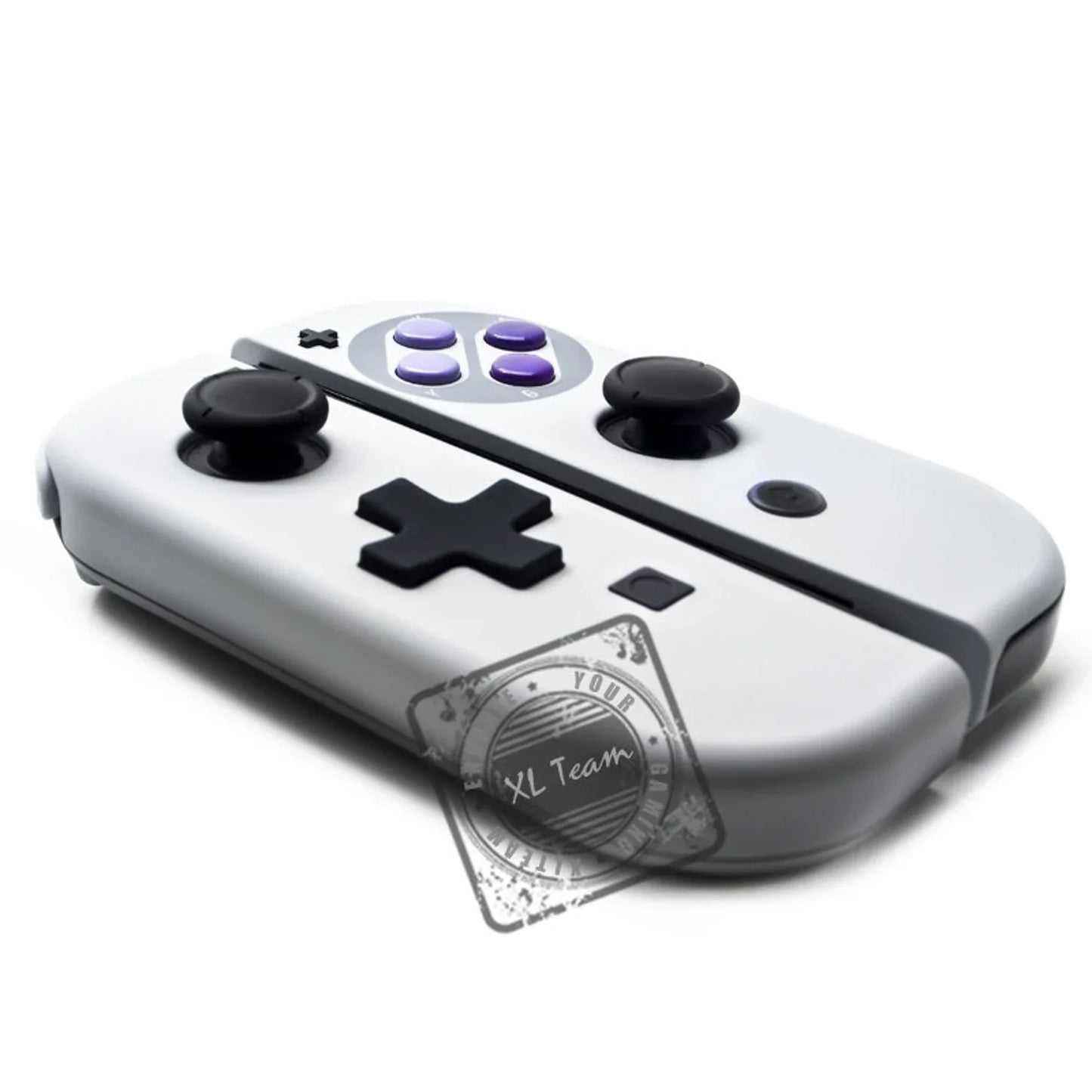 Custom SNES Super Nintendo Themed Nintendo Switch Joy-Con JoyCon Controllers D-Pad Version