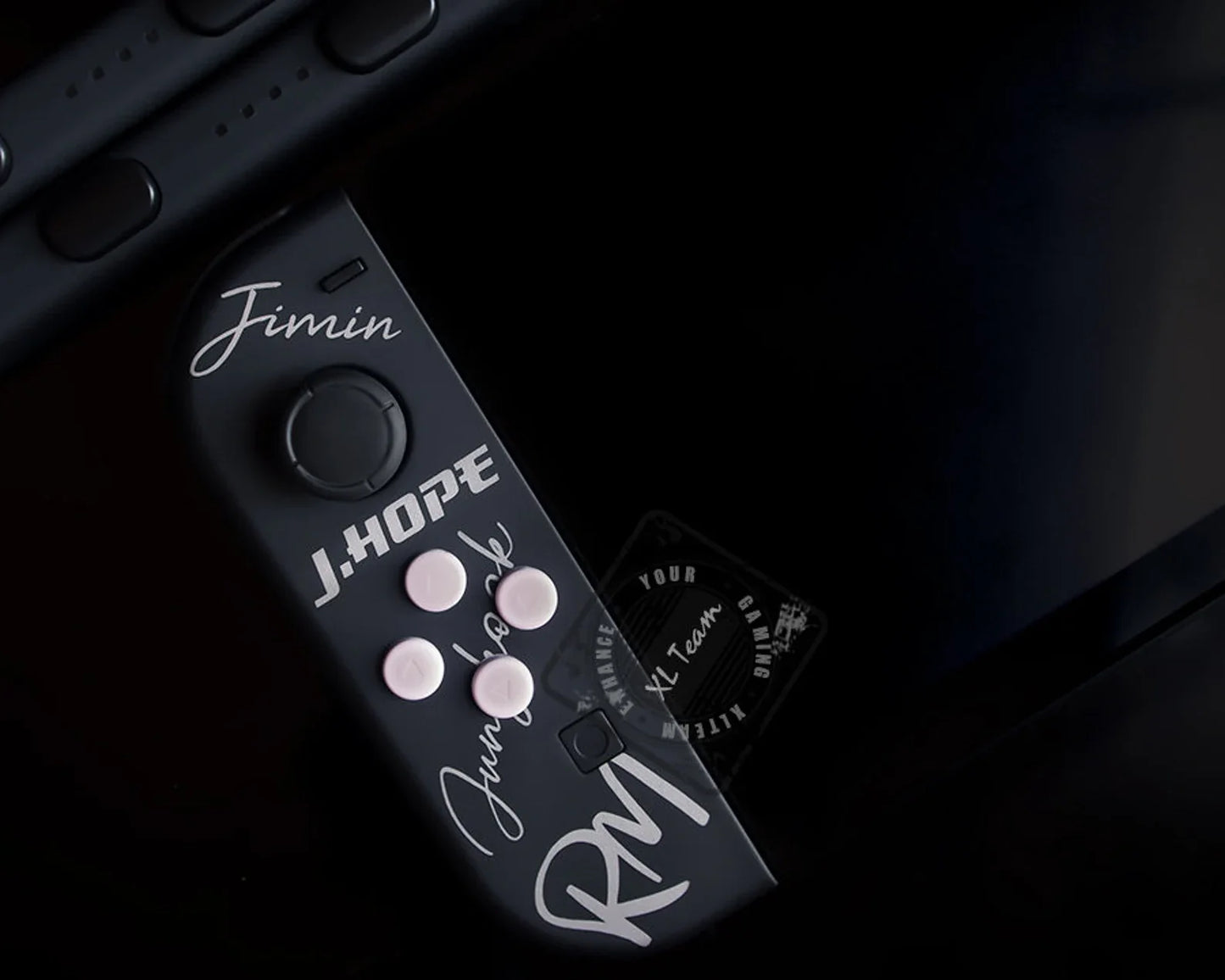 Custom BTS Themed Nintendo Switch Joy-Con JoyCon Controllers