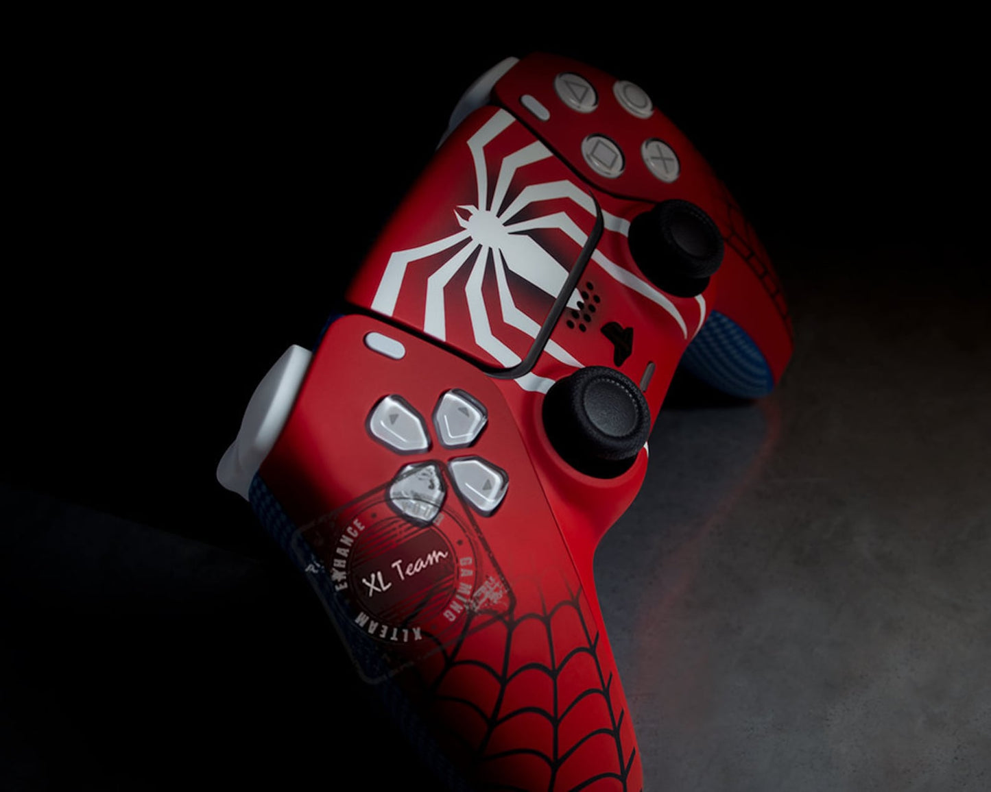 Custom Spiderman Themed PlayStation 5 PS5 DualSense Wireless Controller