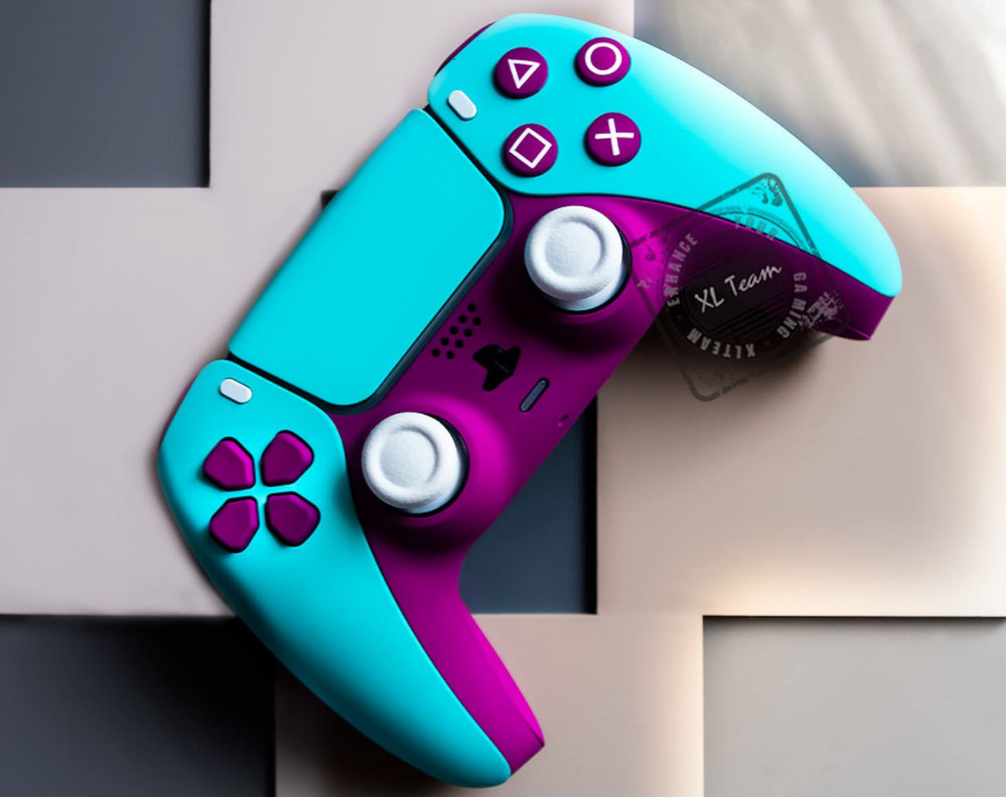Custom Berry Blue Themed PlayStation 5 PS5 DualSense Wireless Controller