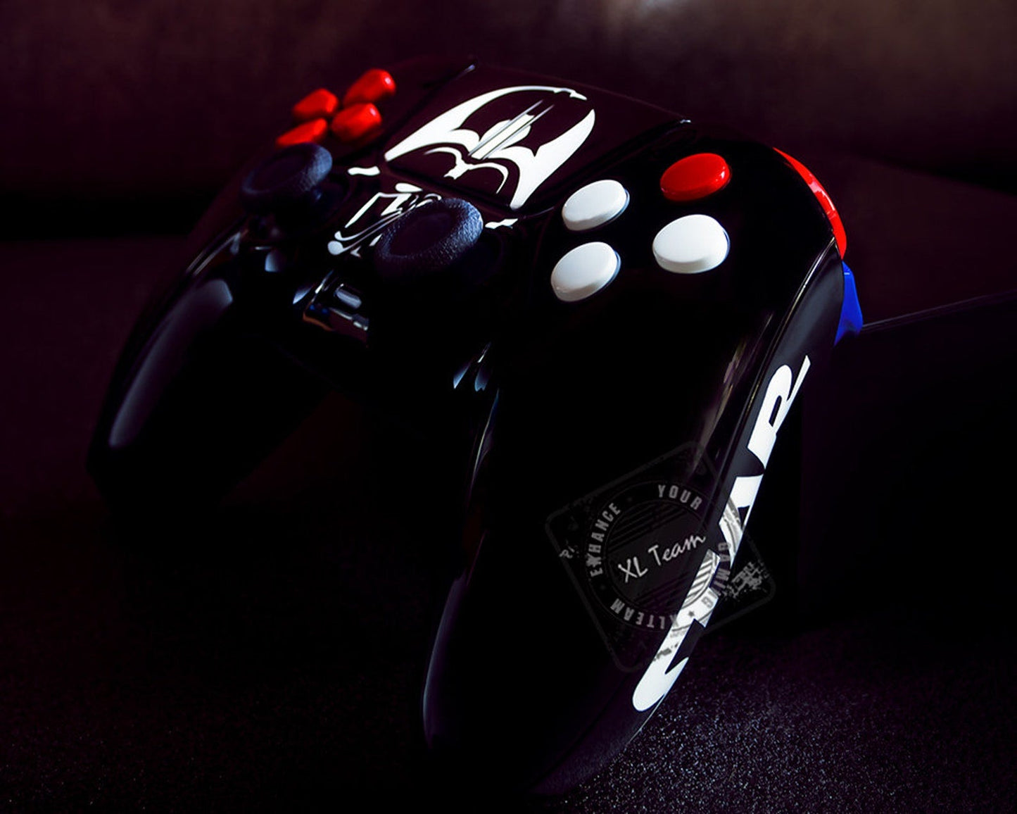 Custom Star Wars Darth Vader Themed PlayStation 5 PS5 DualSense Wireless Controller