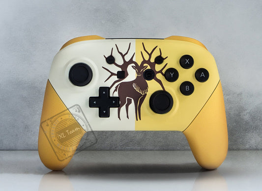 Custom Fire Emblem Golden Deer Themed Nintendo Switch Pro Controller