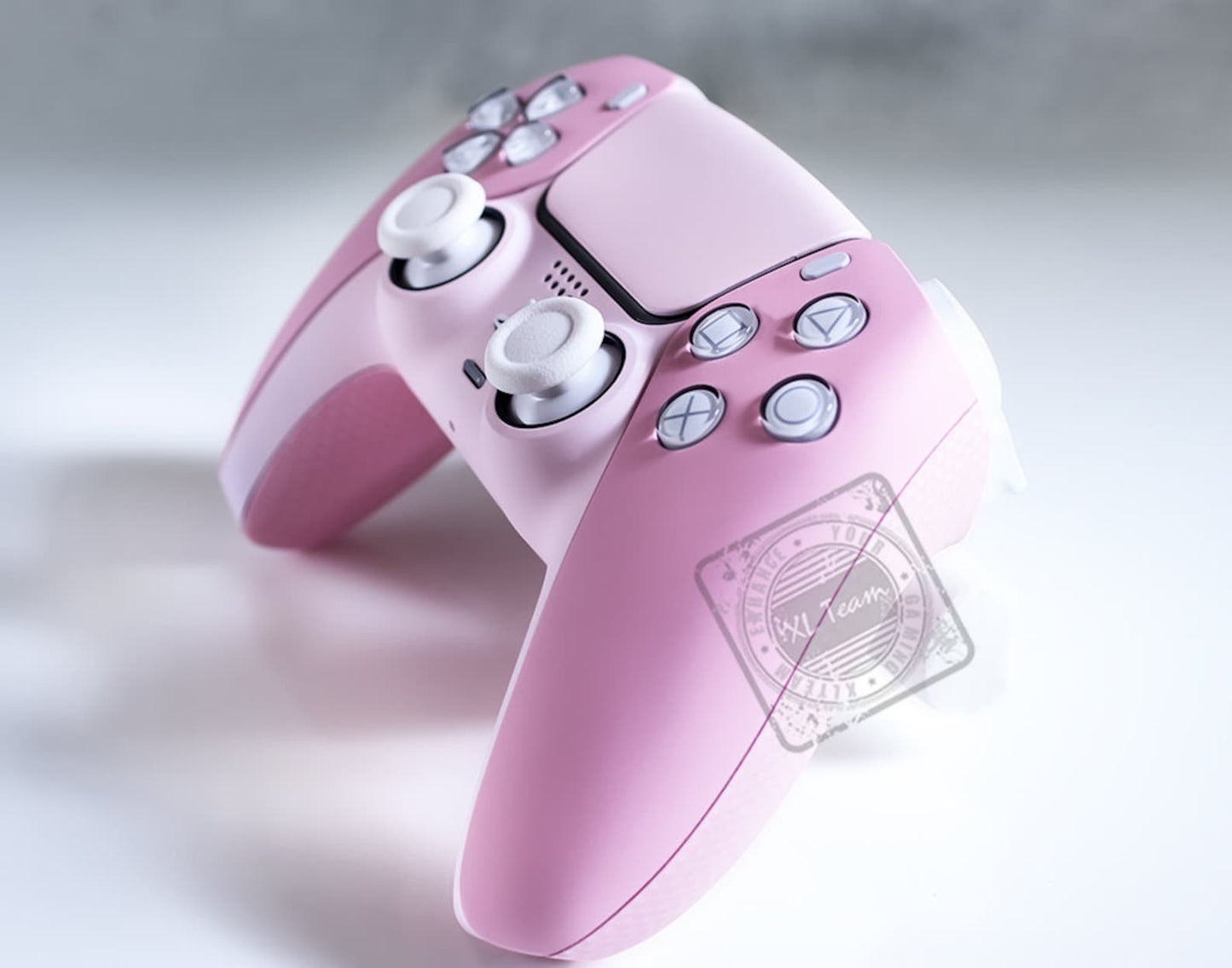 Custom Pastel and Baby Pink Themed PlayStation 5 PS5 DualSense Wireless Controller