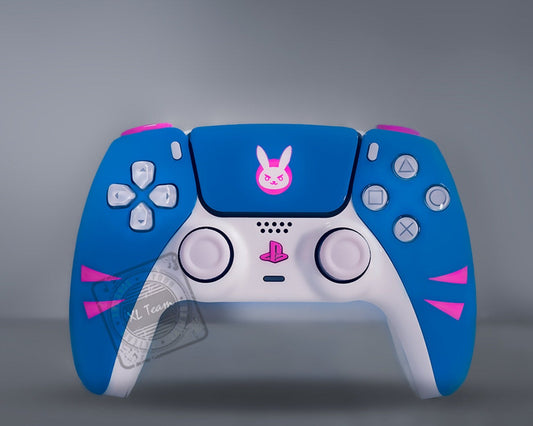 Custom PlayStation 5 PS5 DualSense Controller Overwatch D.VA DVA