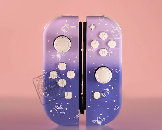 Custom Omori Headspace Themed Nintendo Switch Joy-Con JoyCon Controllers