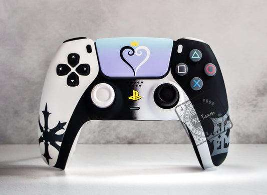 Custom Kingdom Hearts Sora Themed PlayStation 5 PS5 DualSense Wireless Controller
