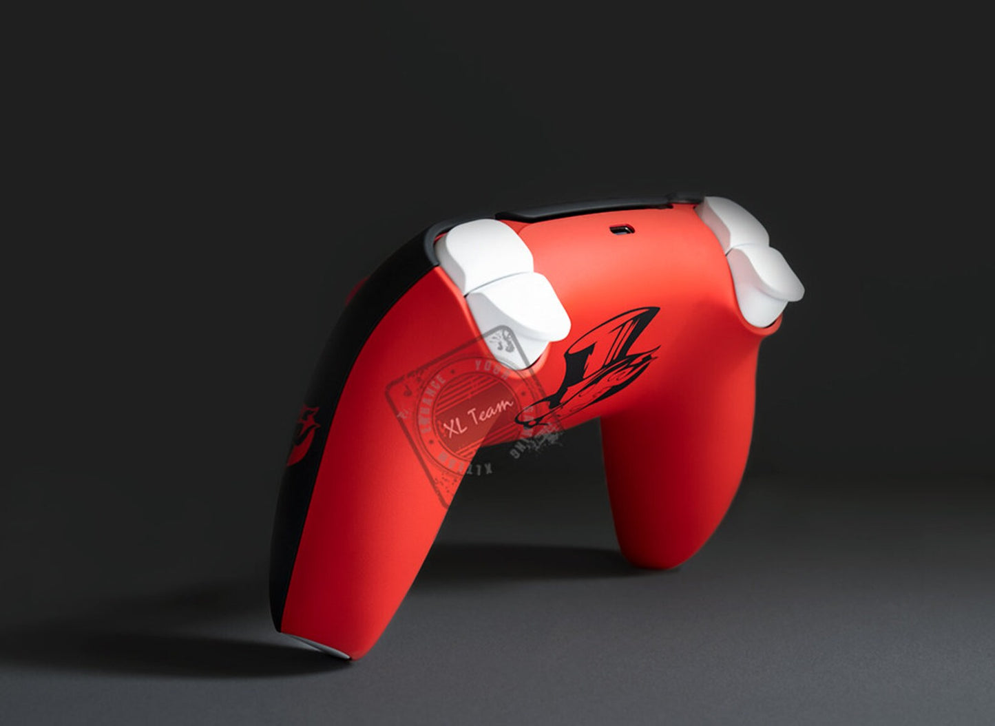Custom Persona 5 Phantom Thief of Hearts Joker Themed PlayStation 5 PS5 DualSense Wireless Controller