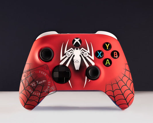 Custom Spiderman Themed Xbox Wireless Controller for Xbox Series X | S